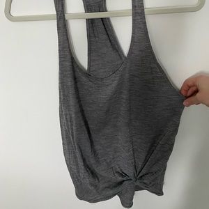 lululemon gray tank